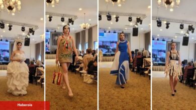Zeytindalı ve Bika Kooperatifleri "Üretimde Sıfır Atık" defilesi ile izleyenleri büyüledi