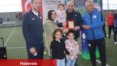 12 Yaş Altı Rize Cup 2025 Yiğit Demirel Memleketler arası Futbol Turnuvası sona erdi