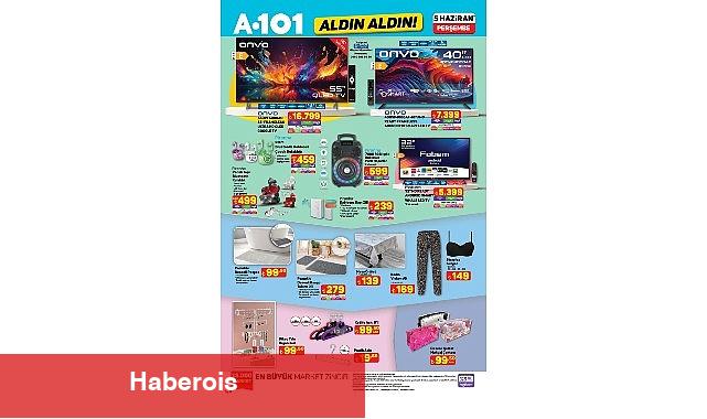 5 Haziran'da A101'de Motosikletten Konut Aletlerine Öne Çıkan Eserler - Haberois 5 Haziran'da A101'de Motosikletten Konut Aletlerine Öne Çıkan Eserler