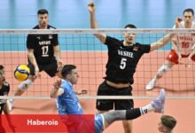 A Milli Erkek Voleybol Takımımız, Slovenya'ya mağlup oldu