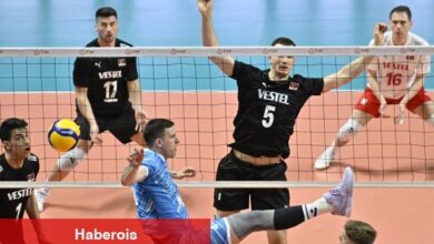 A Milli Erkek Voleybol Takımımız, Slovenya'ya mağlup oldu