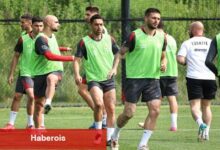A Ulusal Futbol Grubu, ABD maçının hazırlıklarını sürdürdü