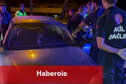 Alkollü şoför bariyerlere çarptı: 1 kişi yaralandı