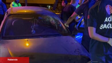 Alkollü şoför bariyerlere çarptı: 1 kişi yaralandı