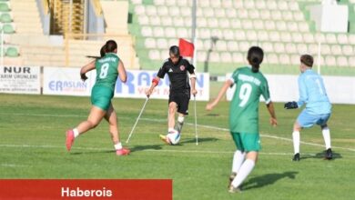 Ampute A Ulusal Grubu, Kırşehir Bayan Futbol Grubu ile karşılaştı
