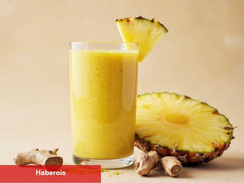 Ananaslı Baharatlı Smoothie