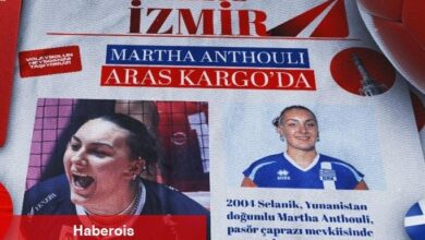 Aras Kargo, Yunan voleybolcu Martha Anthouli'yi transfer etti