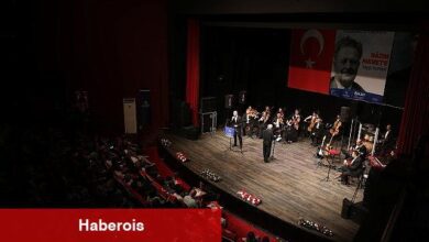 Aydın Büyükşehir Belediyesi, 'Memleket Şairi' Nâzım Hikmet'i konser ile andı
