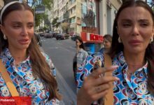 Babasını kazada kaybeden Özge Ulusoy sokak ortasında ağlayarak açıkladı