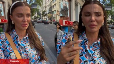 Babasını kazada kaybeden Özge Ulusoy sokak ortasında ağlayarak açıkladı