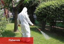Bağcılar'da parklar ve yeşil alanlar ilaçlanıyor