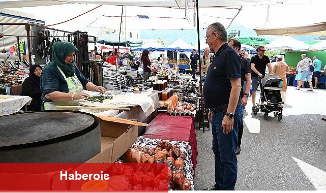 Başkan Topaloğlu'ndan pazar esnafına ziyaret - Haberois Başkan Topaloğlu'ndan pazar esnafına ziyaret