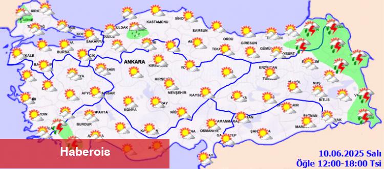Bayram sonrası yurtta birinci iş günü hava nasıl olacak?