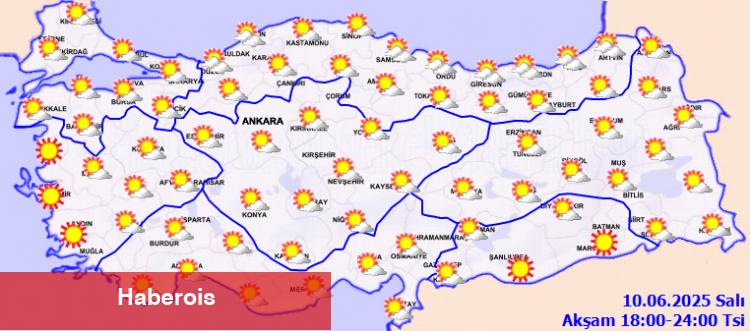 Bayram sonrası yurtta birinci iş günü hava nasıl olacak?