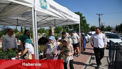 Bayramda Çiçekler Büyükşehir'den