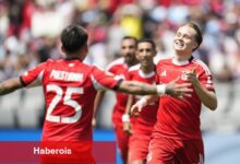 Benfica, Bayern Münih'i yendi ve başkan çıktı!