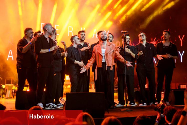 Berkay'dan Harbiye’de unutulmaz bir gece