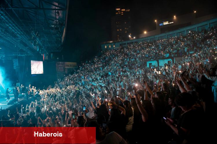 Berkay'dan Harbiye’de unutulmaz bir gece