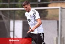 Beşiktaş'ın yeni transferi David Jurasek birinci antrenmanına çıktı