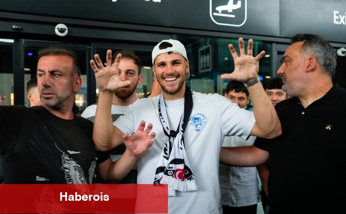 Beşiktaş'ın yeni transferi İstanbul'a geldi - Haberois Beşiktaş'ın yeni transferi İstanbul'a geldi