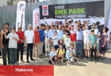 BMX Park Türkiye Şampiyonası birinci defa Gebze'de gerçekleşti