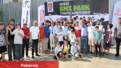BMX Park Türkiye Şampiyonası birinci defa Gebze'de gerçekleşti