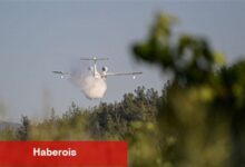 Bornova Yakaköy'de yangınla uğraş sürüyor