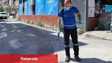 Buca'da 24 saat kesintisiz ilaçlama