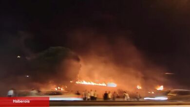 Bursa Mudanya Yolu'nda alevler yükseldi! Çağrışan'da yangın paniği!