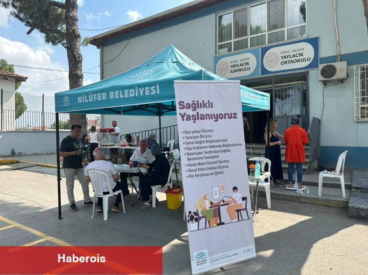 Bursa Nilüfer’de “Sağlıklı Yaşlanıyoruz” günleri başlıyor