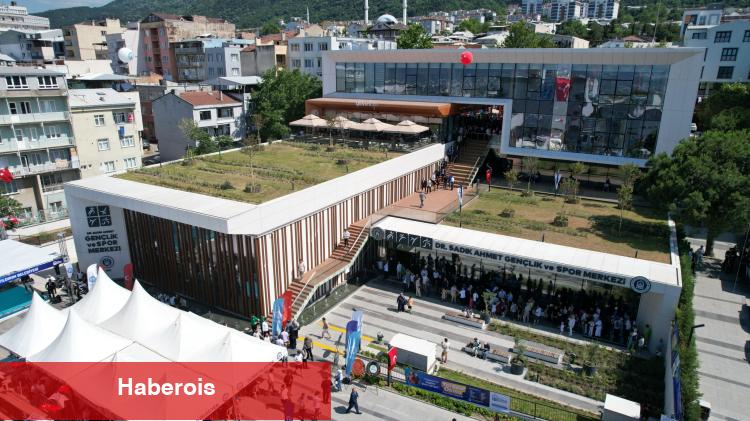 Bursa Yıldırım’da 7’den 70’e spor ve kültür merkezi açıldı