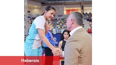 Büyükakın'a spora verdiği dayanak için teşekkür