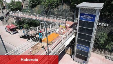 Büyükşehir'den üst geçitlere hassas dokunuş