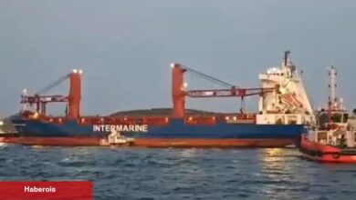Çanakkale Boğazı’nda yangın paniği! Boğaz trafiği tekrar açıldı
