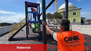 Canik'te Yeni Parklar Hayat Buluyor