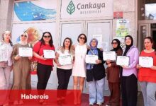 Cebeci Çankaya Konutu'nda Mezuniyet Sevinci: 180 Kursiyer İştirak Dokümanı Aldı
