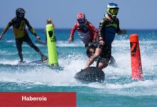Çeşme, 16 ülkeden 80 atletin yarışacağı Dünya Motosurf Şampiyonası'na hazır