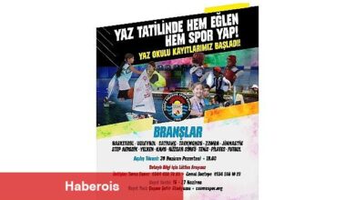 Çeşme Belediye Spor Kulübü Yaz Spor Okulu müracaatları başladı