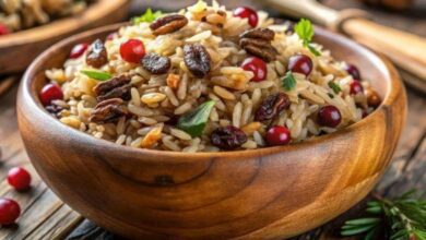 Cevizli Pirinç Pilavı Tanımı