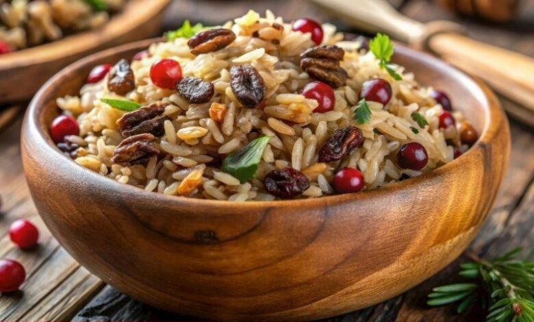 Cevizli Pirinç Pilavı Tanımı
