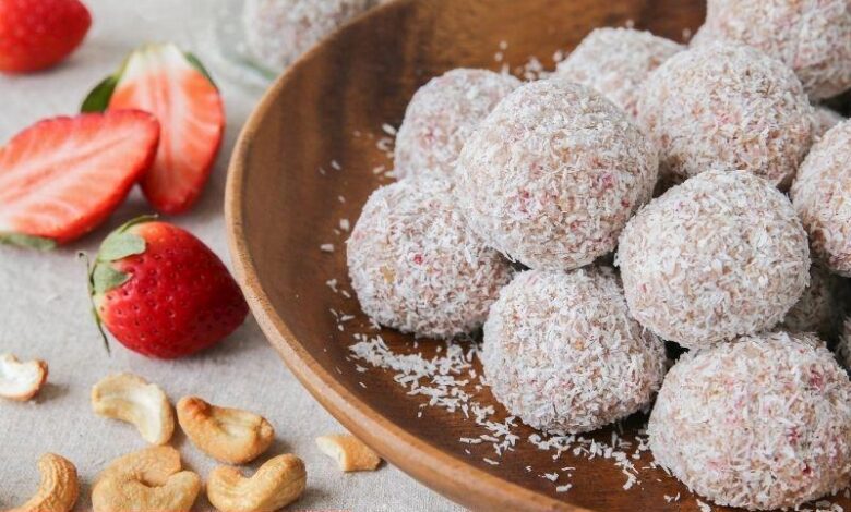 Çilekli Puding Topları Tanımı - Haberois Çilekli Puding Topları Tanımı
