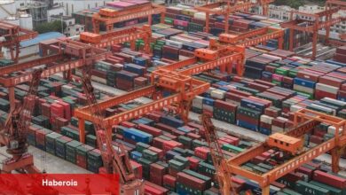 Çin limanlarında taşınan kargo ölçüsü birinci 4 ayda arttı