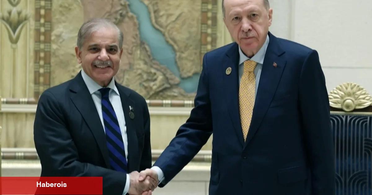 Cumhurbaşkanı Erdoğan Pakistan Başbakanı Şerif ile görüştü
