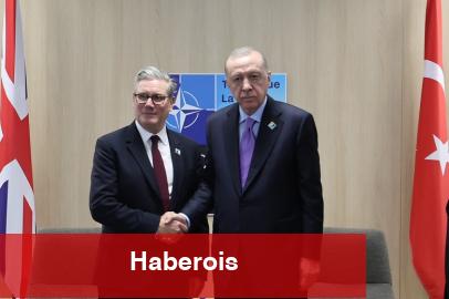 Cumhurbaşkanı Erdoğan, Starmer’ı kabul etti