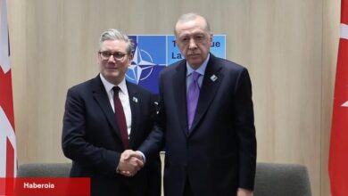 Cumhurbaşkanı Erdoğan, Starmer’ı kabul etti