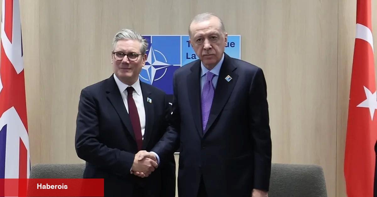 Cumhurbaşkanı Erdoğan, Starmer’ı kabul etti