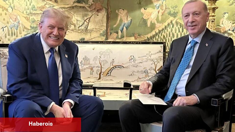 Cumhurbaşkanı Erdoğan ve Trump bir ortaya geldi