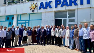 Denizli Milletvekili Şahin Tin'den Mudanya'da teşkilat çalışması