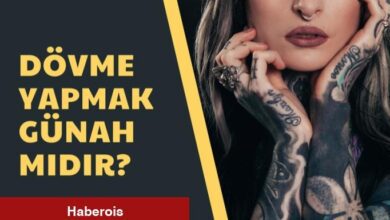 Dövme yapmak haram mı? Dövme yaptırmak günah mı?