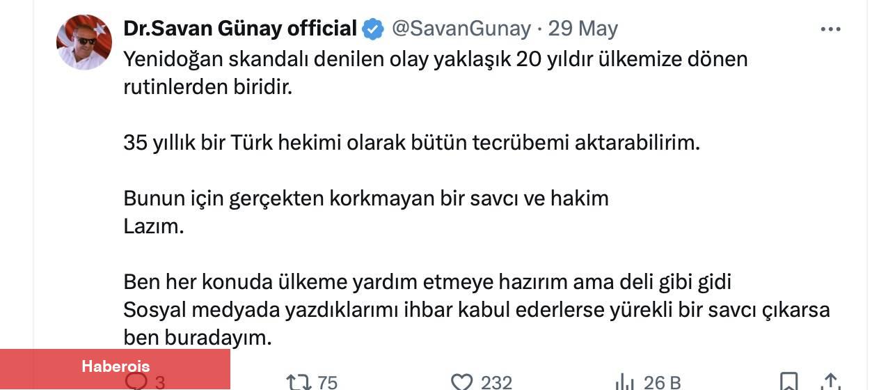 Dr. Savan Günay Evinde Meyyit Bulundu!